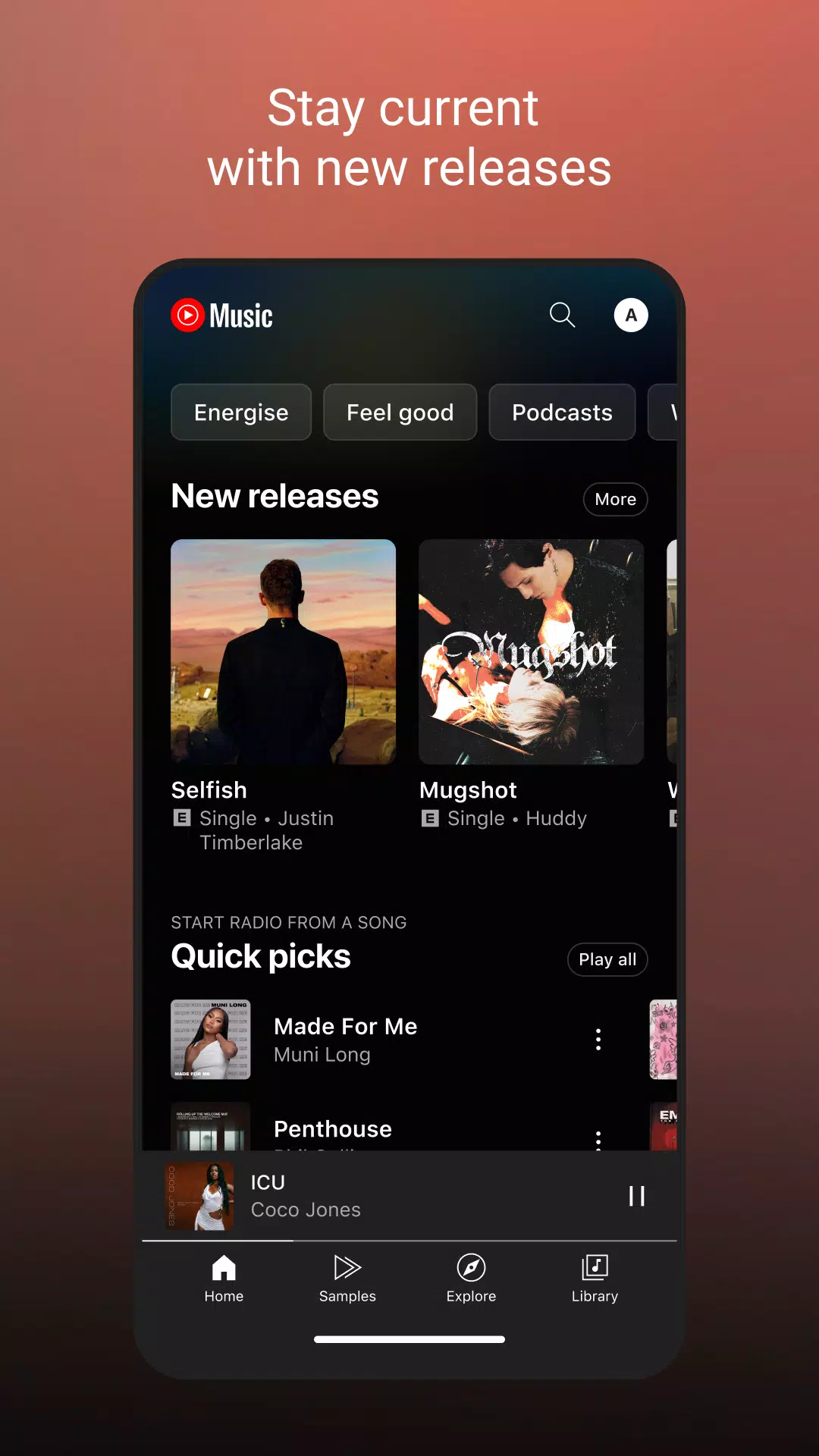 YouTube Music Скриншот 1