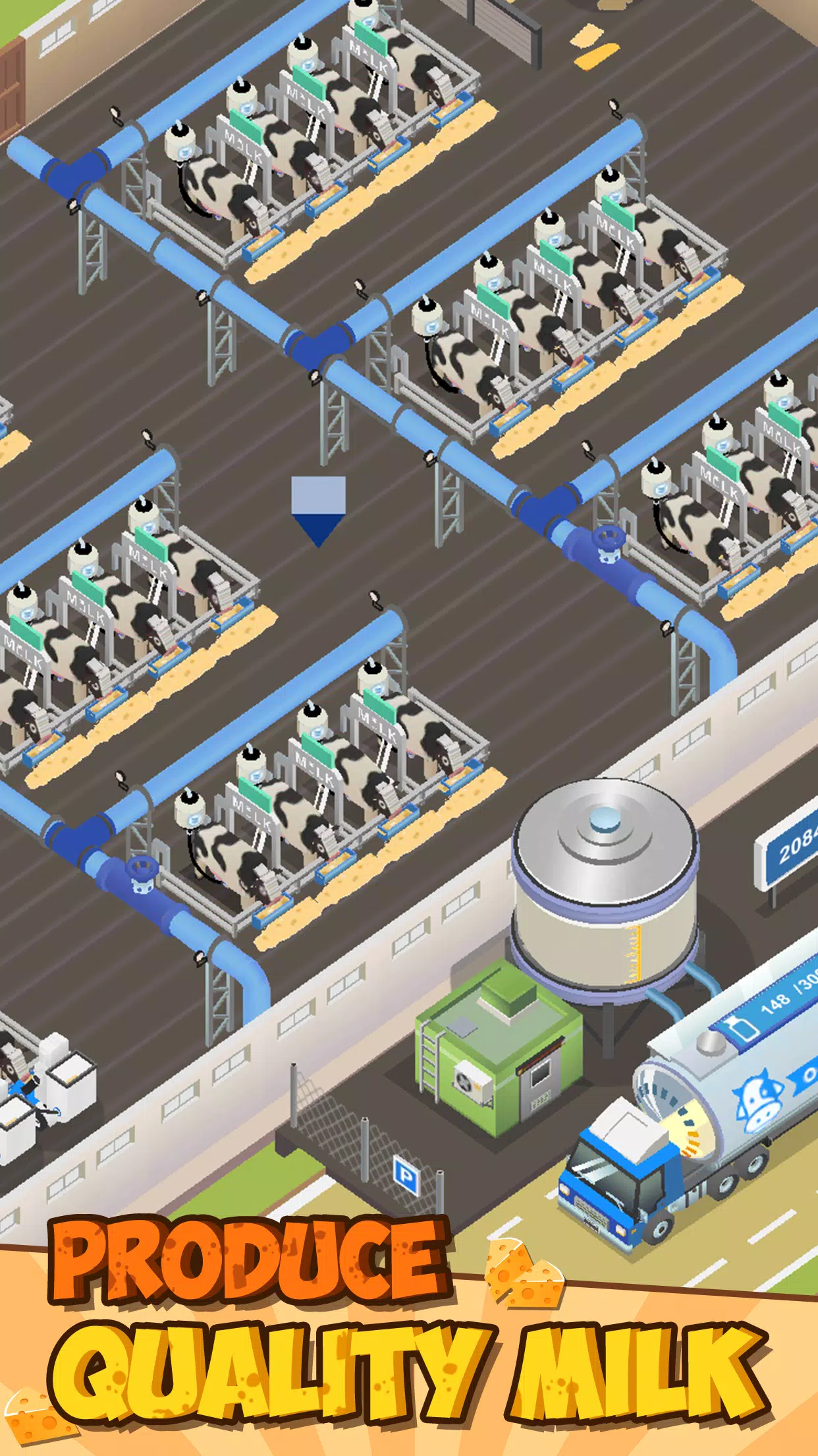 Schermata Idle Cheese Factory Tycoon 1