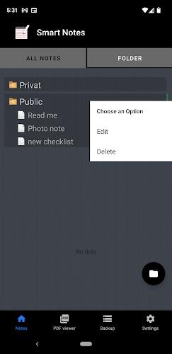 Smart Notes App Captura de pantalla 3