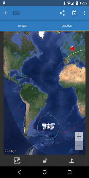 ISS Detector Pro 螢幕截圖 0