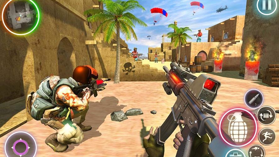 War Legends gun shooting Games Captura de pantalla 1