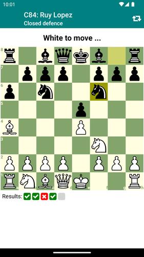 Chess Opener Lite 螢幕截圖 1