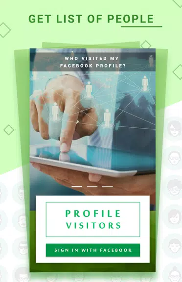 Profile Visitors For Facebook स्क्रीनशॉट 3