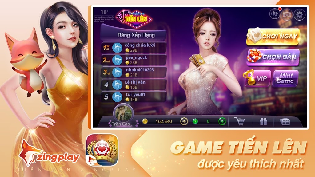 Tiến lên Miền Nam - Tiến Lên - ZingPlay 螢幕截圖 0