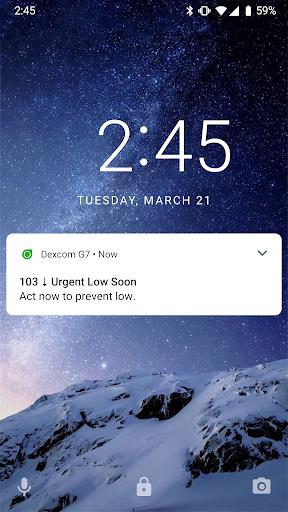 Dexcom G7 ဖန်သားပြင်ဓာတ်ပုံ 1