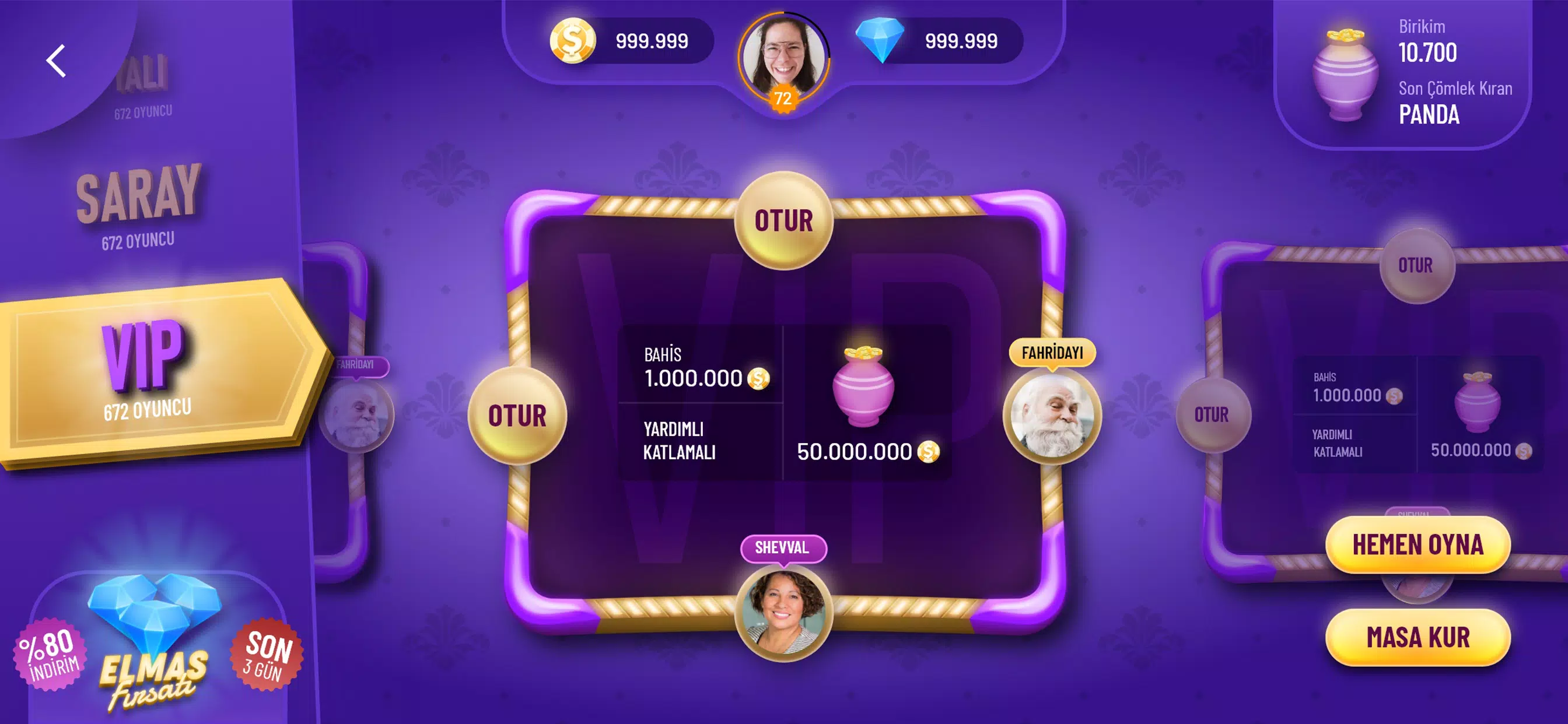 101 Okey Canlı Ekran Görüntüsü 2