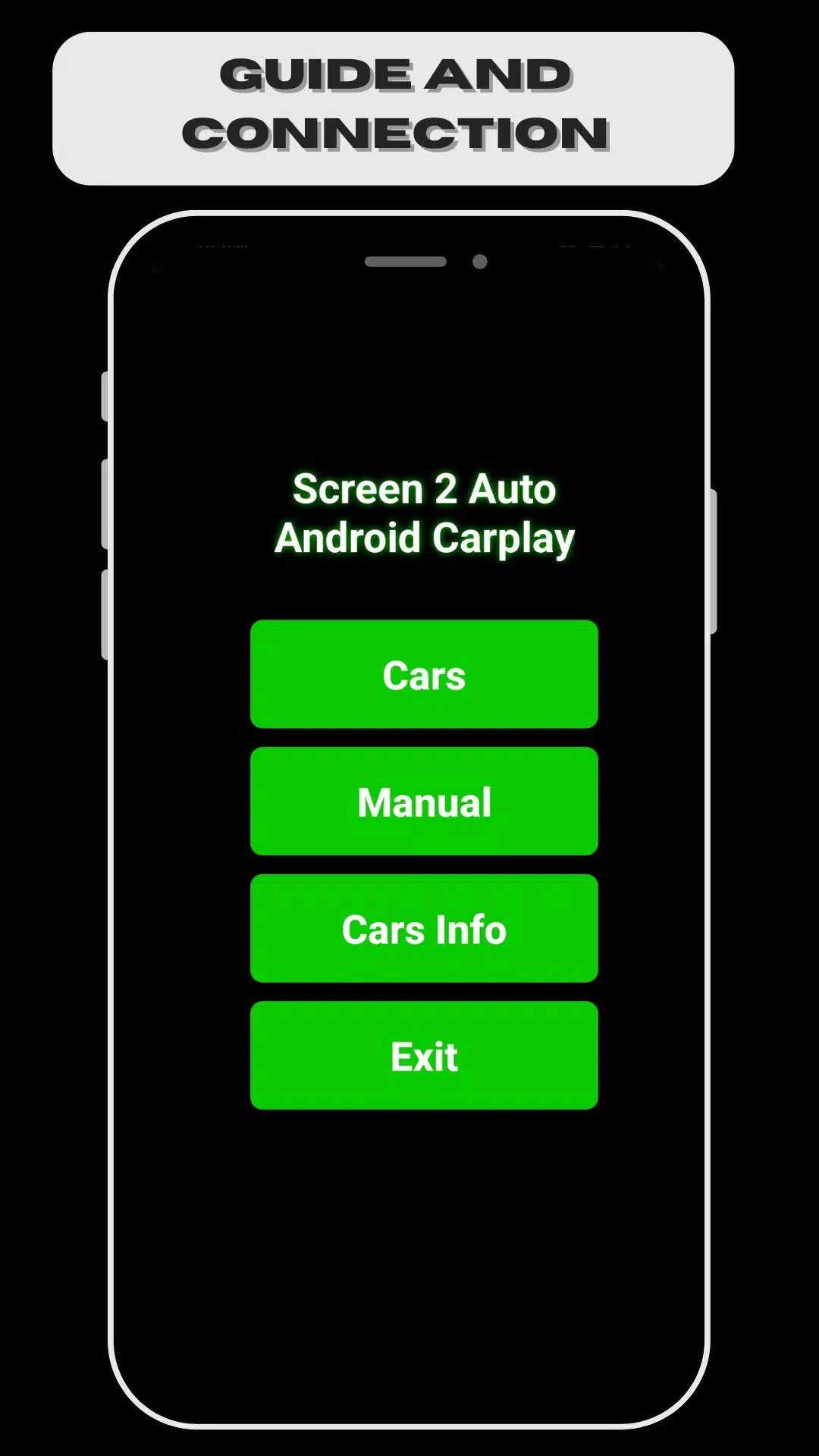 Screen 2 Auto Android Carplay 스크린샷 1