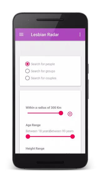 Lesbian Radar - Free dating for girls and women 螢幕截圖 2