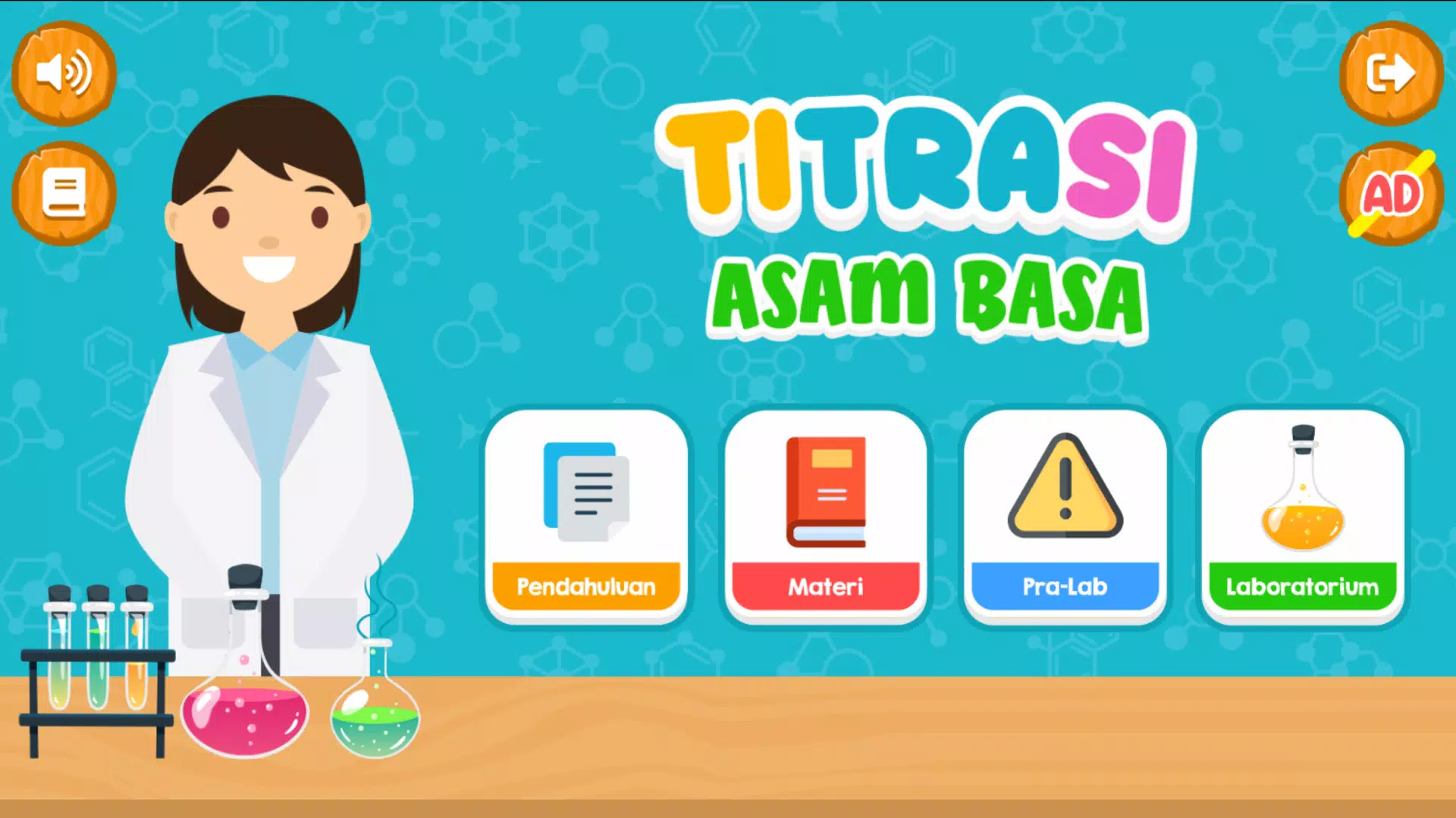 Virtual Lab Titrasi Asam Basa 螢幕截圖 1