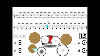 How to play Drums ဖန်သားပြင်ဓာတ်ပုံ 1