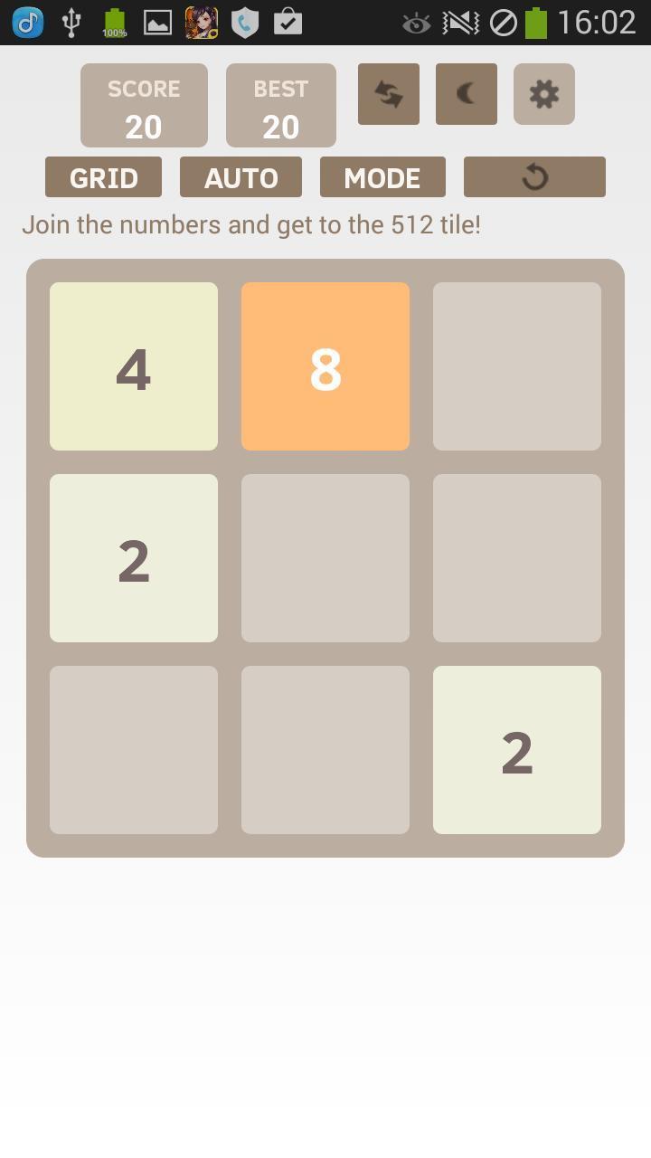 2048 GO ဖန်သားပြင်ဓာတ်ပုံ 0