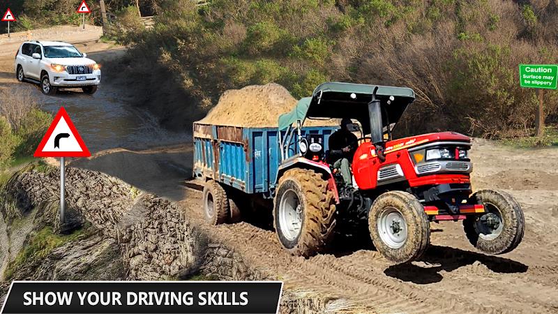 Indian Tractor Trolley Farming Screenshot 0