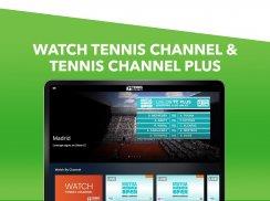 Tennis Channel+ Captura de tela 2