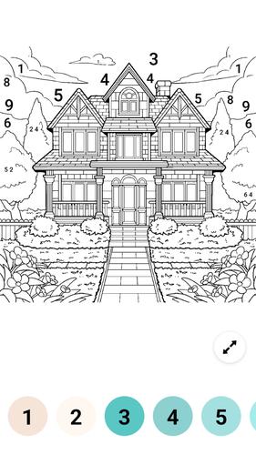 Coloring Book-lake colouring Tangkapan skrin 0