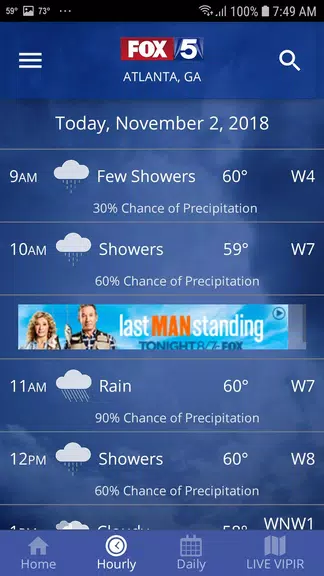 FOX 5 Atlanta: Storm Team Weat 螢幕截圖 3