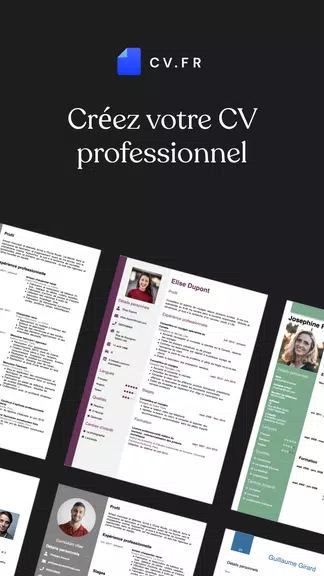 CV.fr : Créer un CV pro Screenshot 0