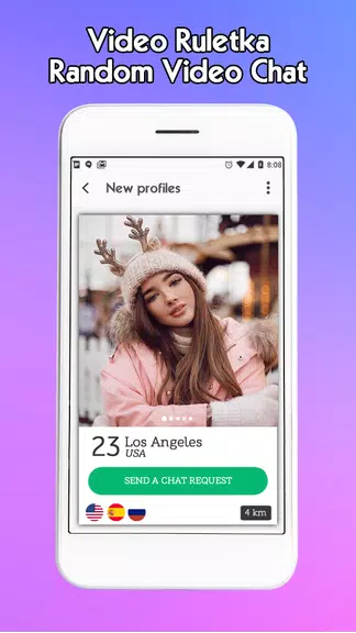 VideoRuletka: Cam Chat 스크린샷 0
