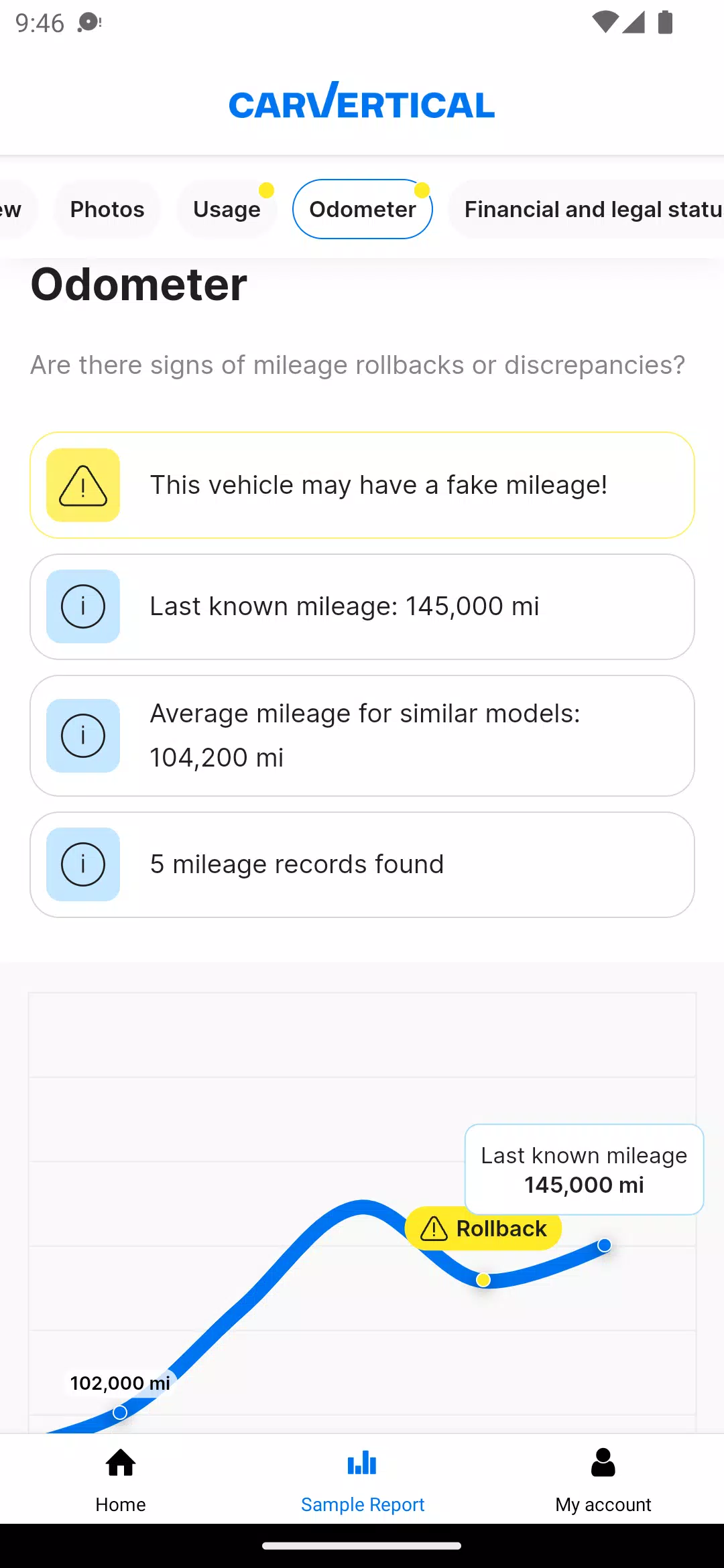 carVertical स्क्रीनशॉट 1