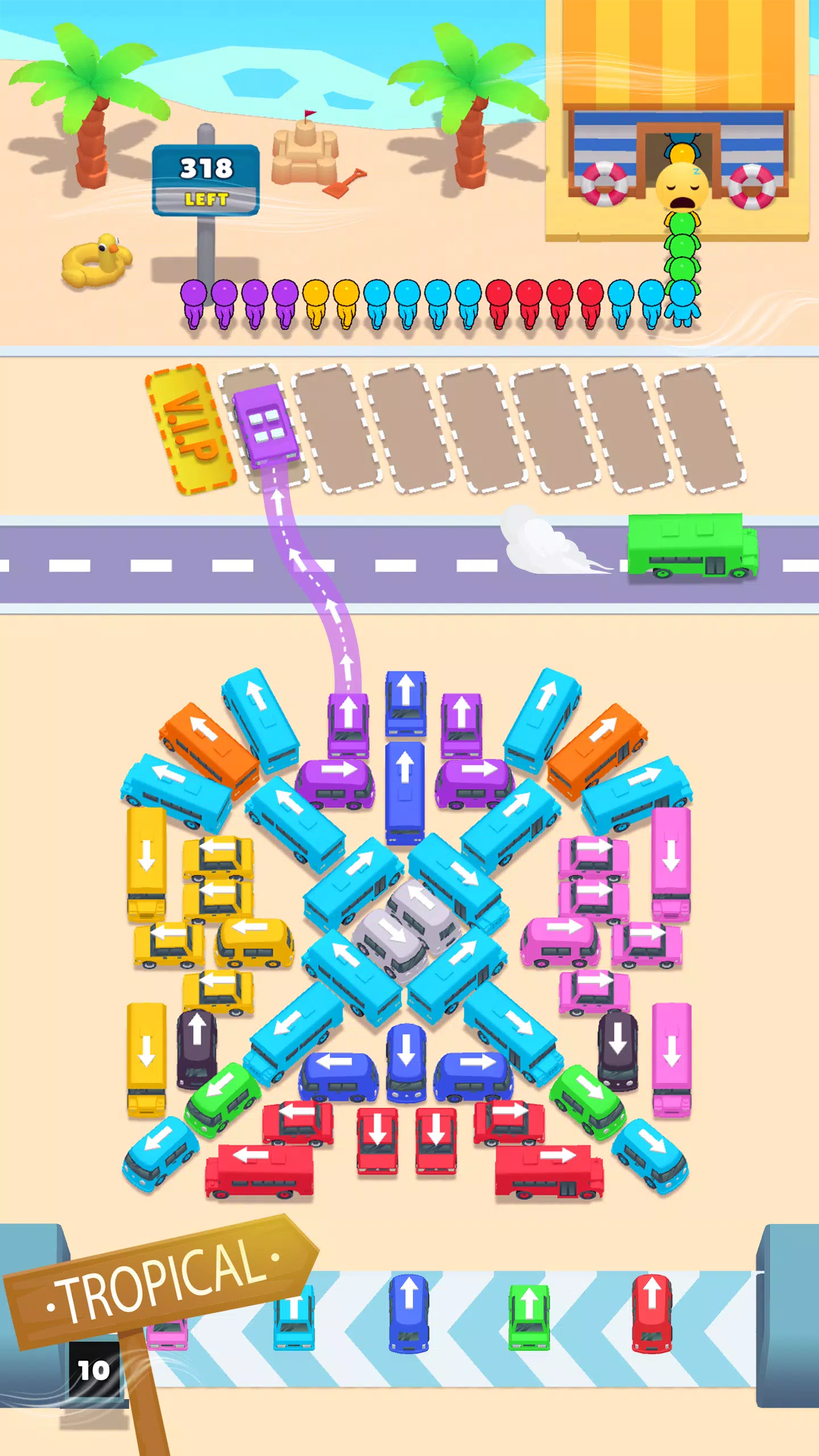 Bus Match Puzzle: Bus Shuffle应用截图第3张