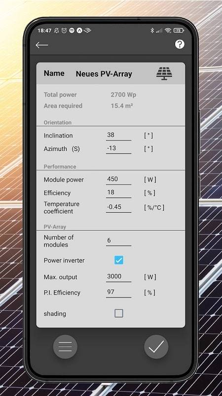 PV Calculator Premium Ảnh chụp màn hình 0