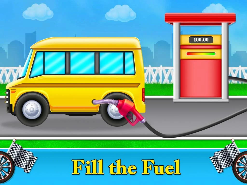 Auto car wash garage game Ảnh chụp màn hình 3