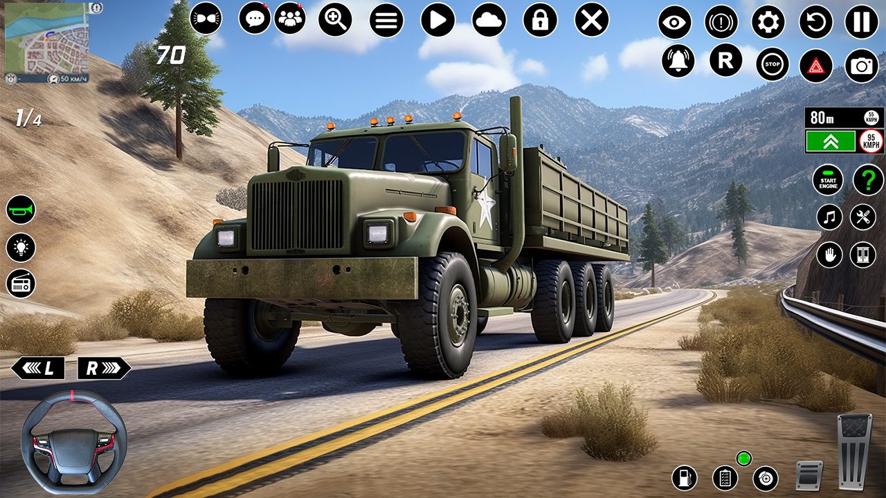 Army Cargo Driver - Truck Game ภาพหน้าจอ 3