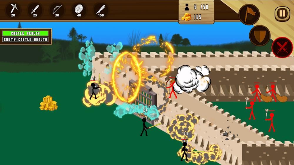 Stickman Age: Stick War Battle Скриншот 3