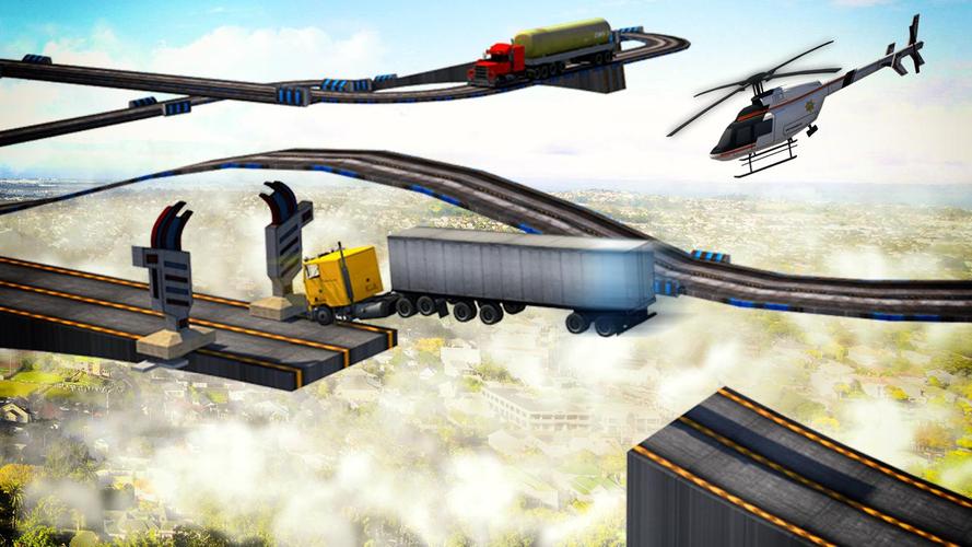 Impossible 18 Wheeler Truck Dr Screenshot 3