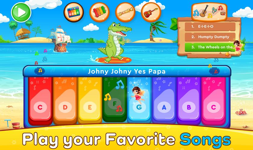 Piano Kids Music Songs & Games Screenshot 1