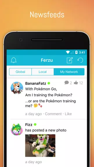 FERZU - Furries Social Network स्क्रीनशॉट 2