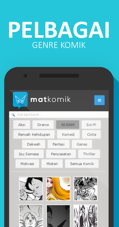 Schermata Matkomik - Apps Komik Percuma! 3