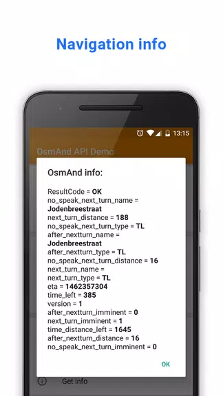 OsmAnd API Demo应用截图第1张