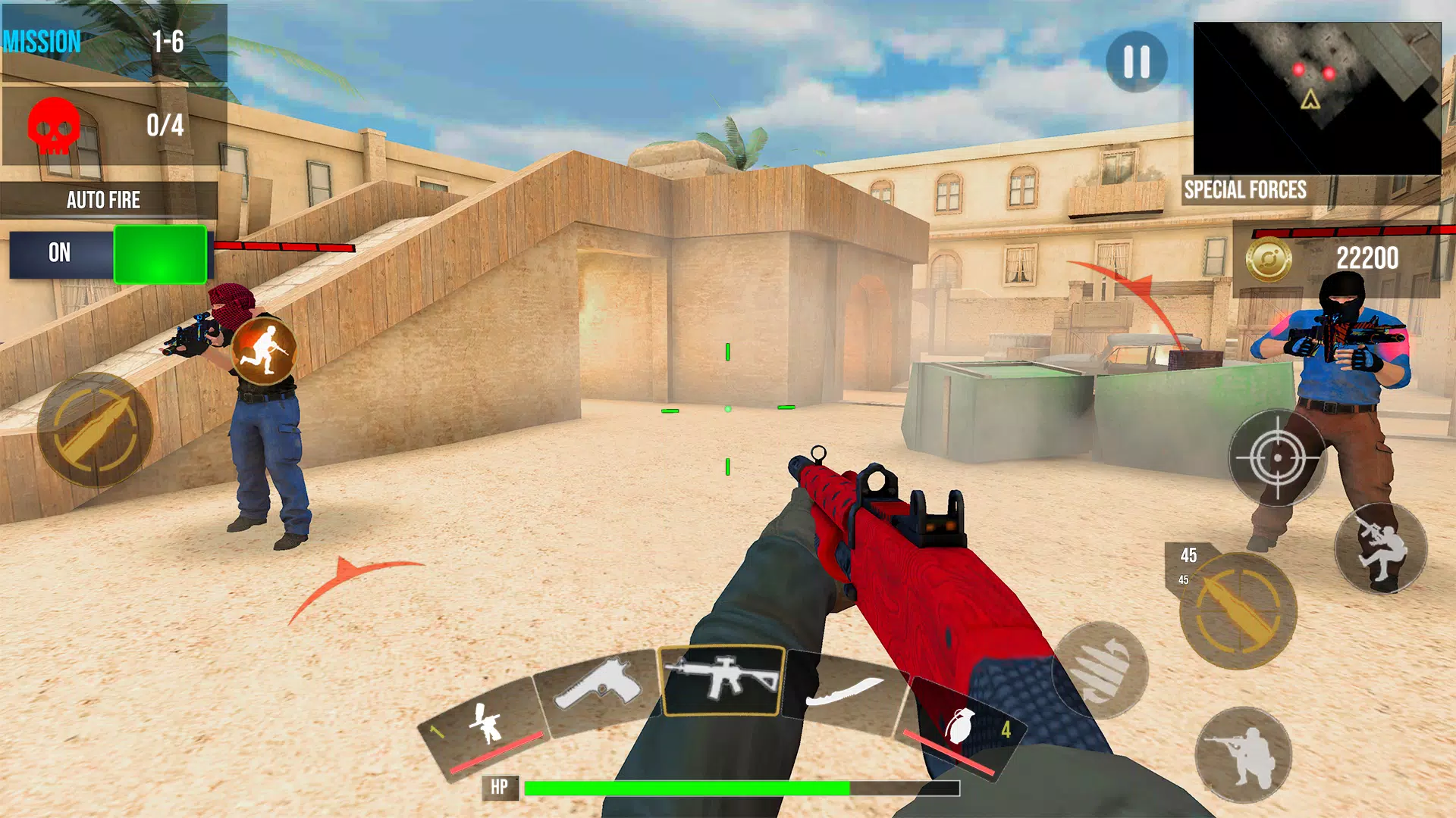 FPS Comando Huelga 3D Captura de pantalla 0
