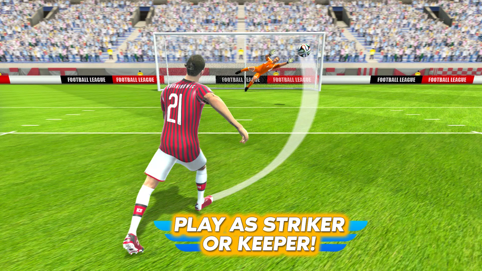 Soccer Football Game 2025 螢幕截圖 1