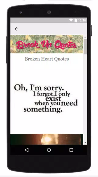 Broken Heart Quotes Schermafbeelding 2