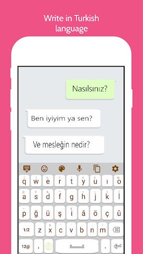 Turkish Language Keyboard应用截图第0张