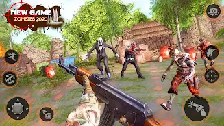 Zombie Games 3D - Gun Games 3D Captura de tela 3