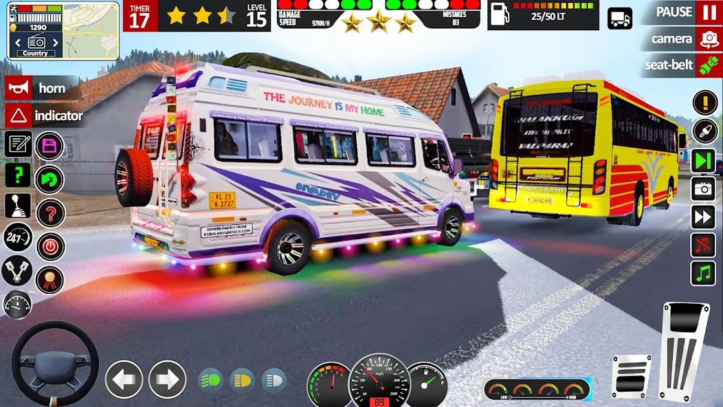 Coach Bus Driving- Bus Game Mod Ekran Görüntüsü 3