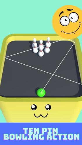 Mini Ten Pin Bowling Game 螢幕截圖 1