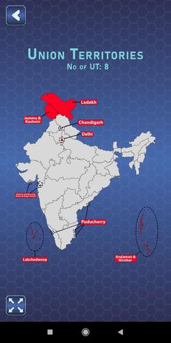 India Mapper-(India Map Game) Ảnh chụp màn hình 1