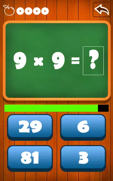 Learn multiplication table Captura de tela 1