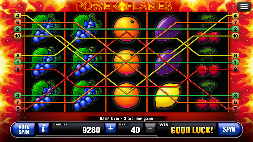 Power Flames Slot スクリーンショット 0