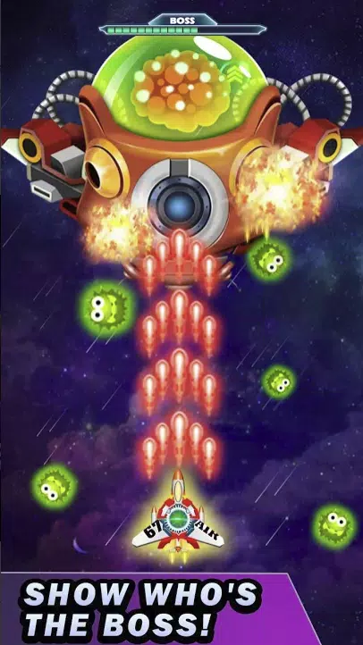 Galaxy Shooter Alien Attack Schermafbeelding 2