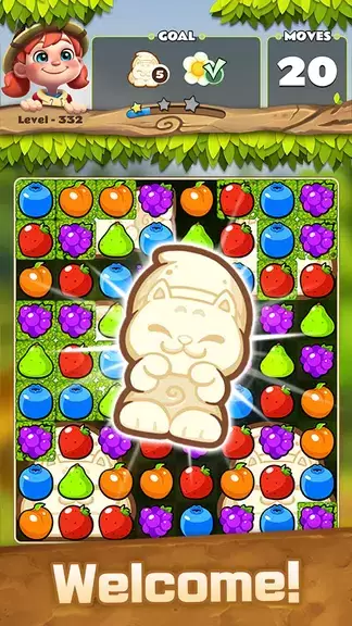 Fruits POP : Match 3 Puzzle Ekran Görüntüsü 0