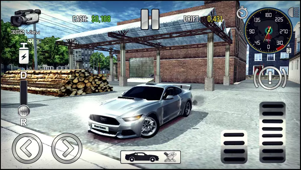 Mustang Driving Simulator Tangkapan skrin 3