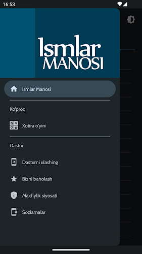 Ismlar manosi - O‘zbek Screenshot 2