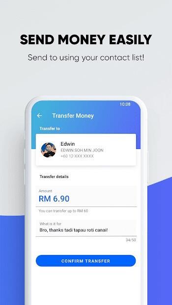 Touch n Go eWallet Mod Ảnh chụp màn hình 2