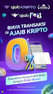 Ajaib Kripto: 0% Trading Fee Скриншот 1