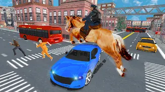 US Police Horse Criminal Chase Ekran Görüntüsü 3