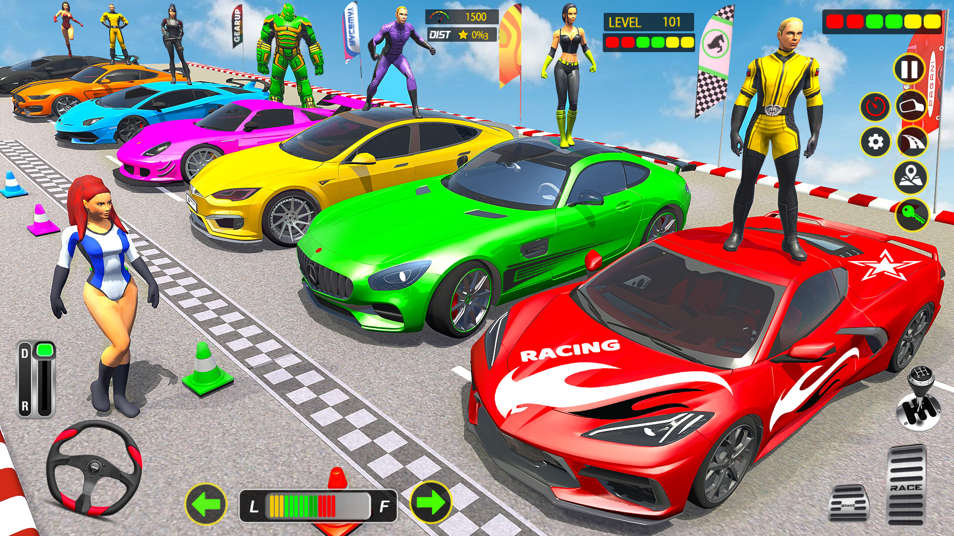 Ramp Car Stunts GT Car Game スクリーンショット 0